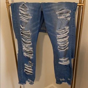 American eagle mom jeans